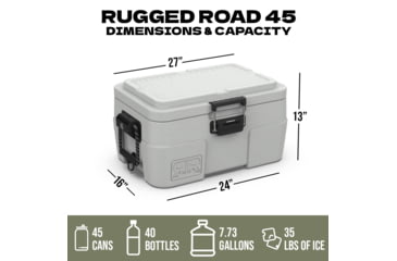 Image of Rugged Road 45 V2 Cooler, Forest Green, RR45-V2-Forest Green
