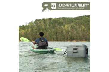 Image of Rugged Road 65 Cans Version 2 Hard Cooler, Gunmetal Gray, RR65 V2 - Gunmetal Gray