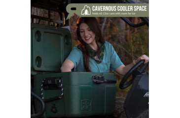 Image of Rugged Road 65 V2 Cooler, Forest Green, RR65-V2-Forest Green