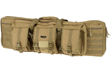 Image of RUKX Gear 42 in Double Rifle Bag, Tan, ATICT42DBT