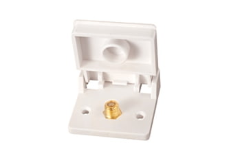 Image of RV Designer Weatherproof TV Jack, White, T111