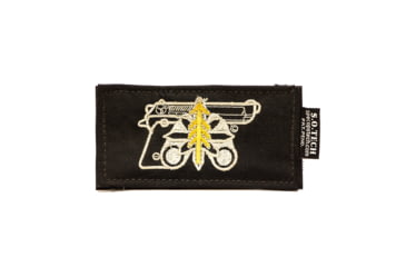 Image of S.O.Tech Black Symbology Patch, Platoon Sergeant SYPCH-PLDR-BLK