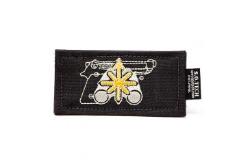 Image of S.O.Tech Black Symbology Patch, Commander SYPCH-COMM-BLK