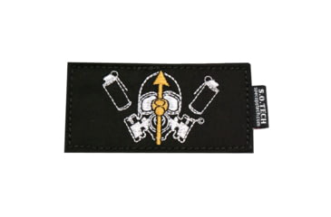Image of S.O.Tech Black Symbology Patch, Hazmat SYPCH-HZ-BLK