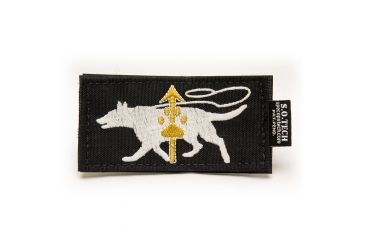 Image of S.O.Tech Black Symbology Patch, K9 SYPCH-K9-BLK