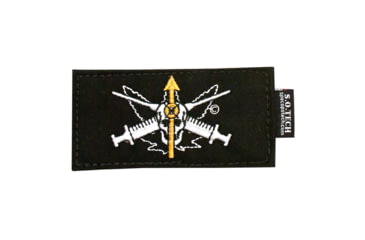 Image of S.O.Tech Black Symbology Patch, Narcotics SYPCH-NC-BLK