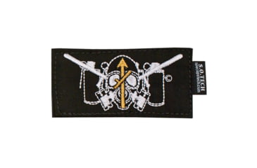 Image of S.O.Tech Black Symbology Patch, Riot Control SYPCH-RC-BLK