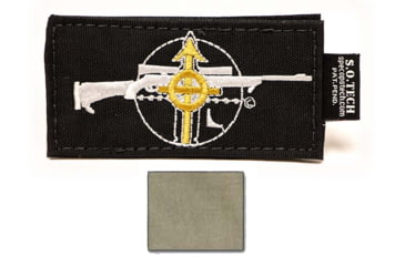 Image of S.O.Tech Coyote Brown Symbology Patch, Sniper Reticle SYPCH-RTCL-CB