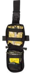 Image of S.O.Tech Speed Clip LASD IFAK Pouch, Black PIFAK-TBVS-BLK