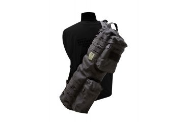 Image of S.O.Tech Survival Single-Strap Go Bag, Black, Extra Extended SGB-2X-BLK