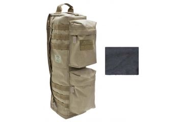 Image of S.O.Tech Survival Single-Strap Go Bag, Black, Extended SGB-X-BLK