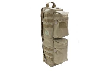 Image of S.O.Tech Survival Single-Strap Go Bag, Coyote Brown, Extended SGB-X-CB