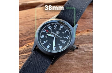 Image of S&amp;W Smith &amp; Wesson Military Watch, Black, SWW1464BK