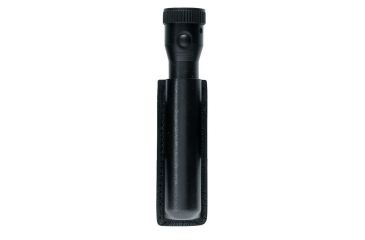 Image of Safariland 306 Open-Top Mini Flashlight Carrier, Streamlight Strion, 0.95in. W X 5.0in. D, STX Plain Black 306-7-41