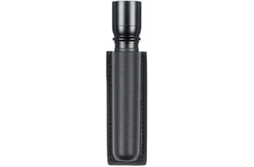 Image of Safariland Model 306 Open Top Mini Flashlight Holder, 6 V SurFire Light, Black, STX Tactical, MOLLE, 306-1-23-MSA