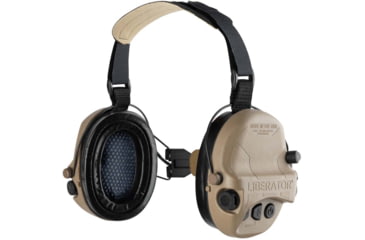 Image of USED Safariland - TCI Liberator Hearing Protection with Adaptive Behind-the-Head Suspension, Flat Dark Earth, TCI-LIBHPB-2.0-FDE, EDEMO1