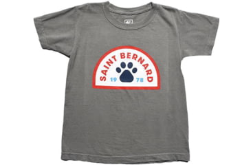 Image of Saint Bernard Short Sleeve Dog Shield Tee - Girls, kids-short-sl-dog-tee
