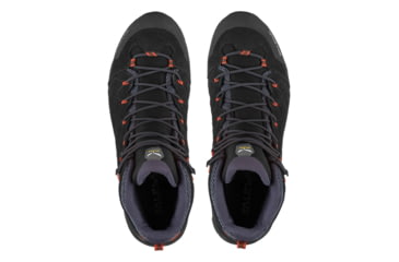 Image of Salewa Alp Mate Mid WP Hiking Boots - Mens, Black Out/Fluo Orange, 12.5, 00-0000061384-996-12.5