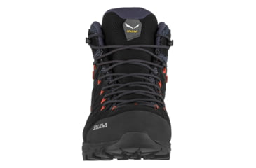 Image of Salewa Alp Mate Mid WP Hiking Boots - Mens, Black Out/Fluo Orange, 12.5, 00-0000061384-996-12.5