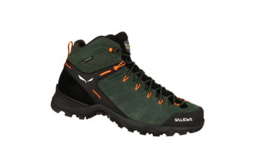Image of Salewa Alp Mate Mid WP Hiking Boots - Men's, Thyme/Black, 7, 00-0000061384-5400-7