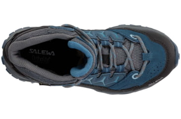 Image of Salewa Alp Trainer Mid GTX Hiking Boots - Kids, Dark Denim/Charcoal, 12, 00-0000064010-365-12