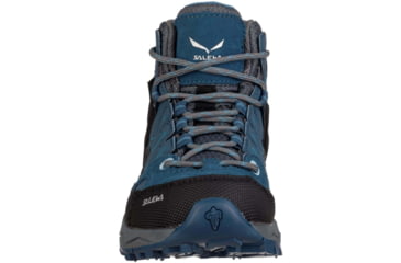 Image of Salewa Alp Trainer Mid GTX Hiking Boots - Kids, Dark Denim/Charcoal, 12, 00-0000064010-365-12