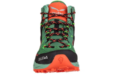 Image of Salewa Alp Trainer Mid GTX Hiking Boots - Kids, Myrtle/Tender Shot, 2, 00-0000064010-5960-2