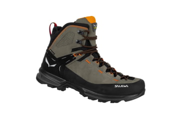 Image of Salewa MTN Trainer 2 Mid GTX Hiking Boots - Mens, Bungee Cord/Black, 10, 00-0000061397-7953-10