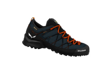 Image of Salewa Wildfire 2 GTX Shoes - Men's, Navy Blazer/Black, 8, 00-0000061414-3965-8