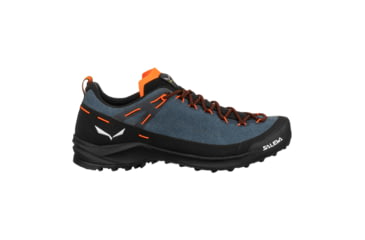 Image of Salewa Wildfire Canvas Hiking Shoes - Mens, Dark Denim/Black, 14, 00-0000061406-8669-14