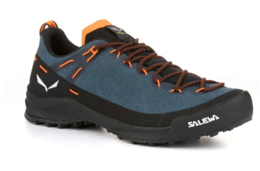 Image of Salewa Wildfire Canvas Hiking Shoes - Mens, Dark Denim/Black, 9.5, 00-0000061406-8669-9.5