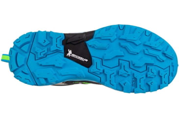 Image of Salewa Wildfire Climbing Shoes - Kids, Fluo Green/Blue Danube, 9.5, 00-0000064007-5810-9.5