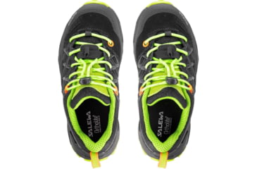 Image of Salewa Wildfire WP Hiking Shoes - Kids, Black Out/Cactus, 4.5, 00-0000064009-986-4.5