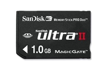 Image of SanDisk 1GB Ultra II Pro Duo Memory Stick SDMSPDH1024901