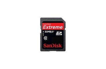 Image of SanDisk 4GB Extreme III Secure Digital High Capacity Card - 200x SDSDX3004GA31