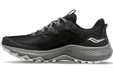 Image of Saucony Aura TR Trail Shoes - Mens, Black/Gravel, 9.5, Medium, S20862-10-001-M-9.5
