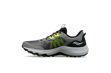 Image of Saucony Aura TR Trail Shoes - Mens, Cinder/Citron, 12, Medium, S20862-100-020-M-12