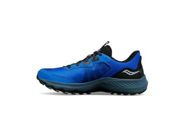 Image of Saucony Aura TR Trail Shoes - Mens, Cobalt/Black, 11, Medium, S20862-105-409-M-11