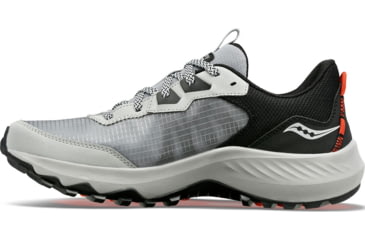Image of Saucony Aura TR Trail Shoes - Mens, Concrete/Black, 10.5, Medium, S20862-11-260-M-10.5