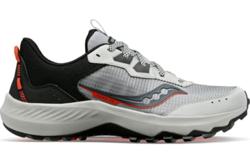 Image of Saucony Aura TR Trail Shoes - Mens, Concrete/Black, 10.5, Medium, S20862-11-260-M-10.5