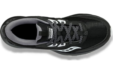 Image of Saucony Aura TR Trail Shoes - Womens, Black/Fog, 6.5, Wide, S10862-05-001-M-6.5