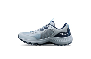 Image of Saucony Aura TR Trail Shoes - Womens, Granite/Navy, 6.5, Medium, S10862-115-050-M-6.5