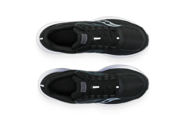 Image of Saucony Cohesion 17 Shoes - Mens, Black/White, 11.5, Wide, S20944-100-001-M-11.5