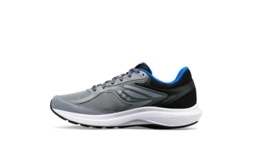 Image of Saucony Cohesion 17 Shoes - Mens, Flint/Black, 9.5, Medium, S20943-102-020-M-9.5