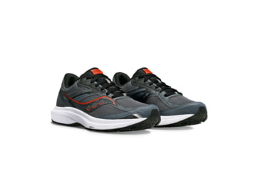 Image of Saucony Cohesion 17 Shoes - Mens, Shadow/Black, 11, Medium, S20943-101-021-M-11