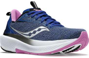 Image of Saucony Echelon 9 Shoes - Womens, Indigo/Grape, 11, Medium, S10765-33-400-M-11
