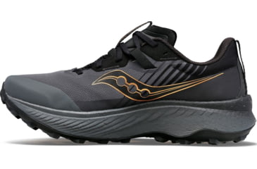 Image of Saucony Endorphin Edge Trail Shoes - Womens, Black/Goldstk, 9.5, Medium, S10773-10-001-M-95