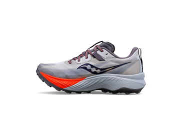 Image of Saucony Endorphin Edge Trail Shoes - Womens, Cloud/Vizired, 12, Medium, S10773-125-020-M-12