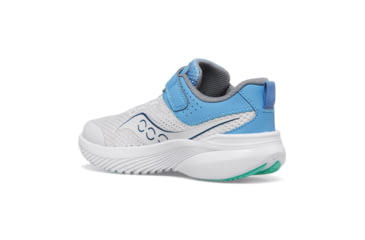 Image of Saucony Kinvara 14 A/C Sneakers - Kids, Grey/Blue, 4.5, Medium, SK167463-M-4.5