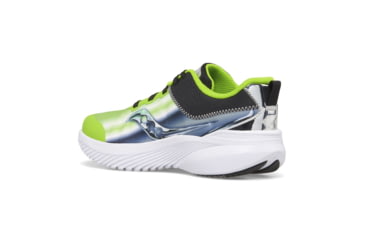 Image of Saucony Kinvara 14 LTT Sneakers - Kids, Green/Chrome, 4, Medium, SK267634-M-4